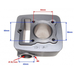 CYLINDER DO ROMET ZETKA 4T 70ccm 47,00 mm 4T kpl